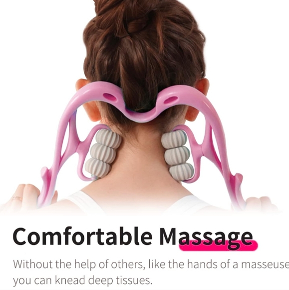 Handheld Massager with 6 balls Massage Point for Deep Tissue Pain Relief - Picture 3 of 5